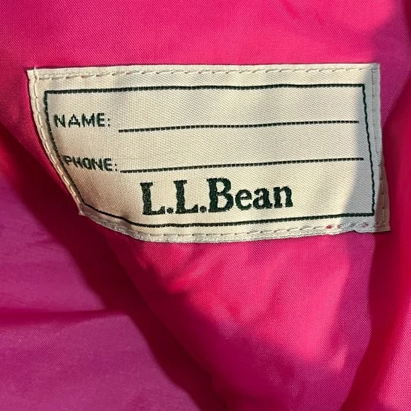 L.L. Bean Ski Snow Pants Bib Girls Youth Size 16 Insulated Pink Reinforced Knees - Picture 12 of 14